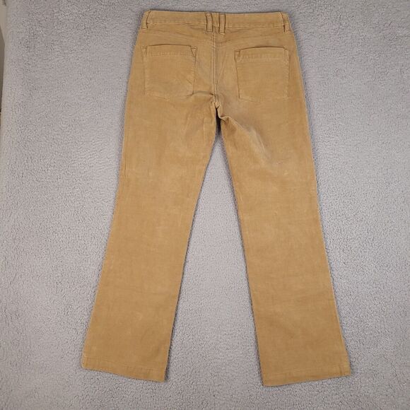 J. Crew Corduroy Pants Womens 30 S Brown Bootcut 33x30.5 Stretch Pockets Jeans - Picture 7 of 13